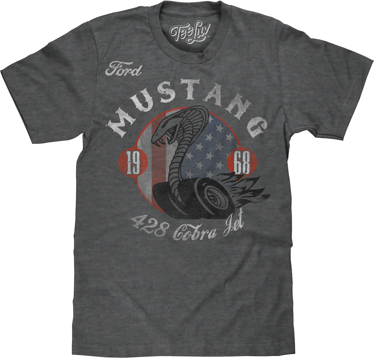 1968 Mustang 428 Cobra Jet Ford T-Shirt product image 1