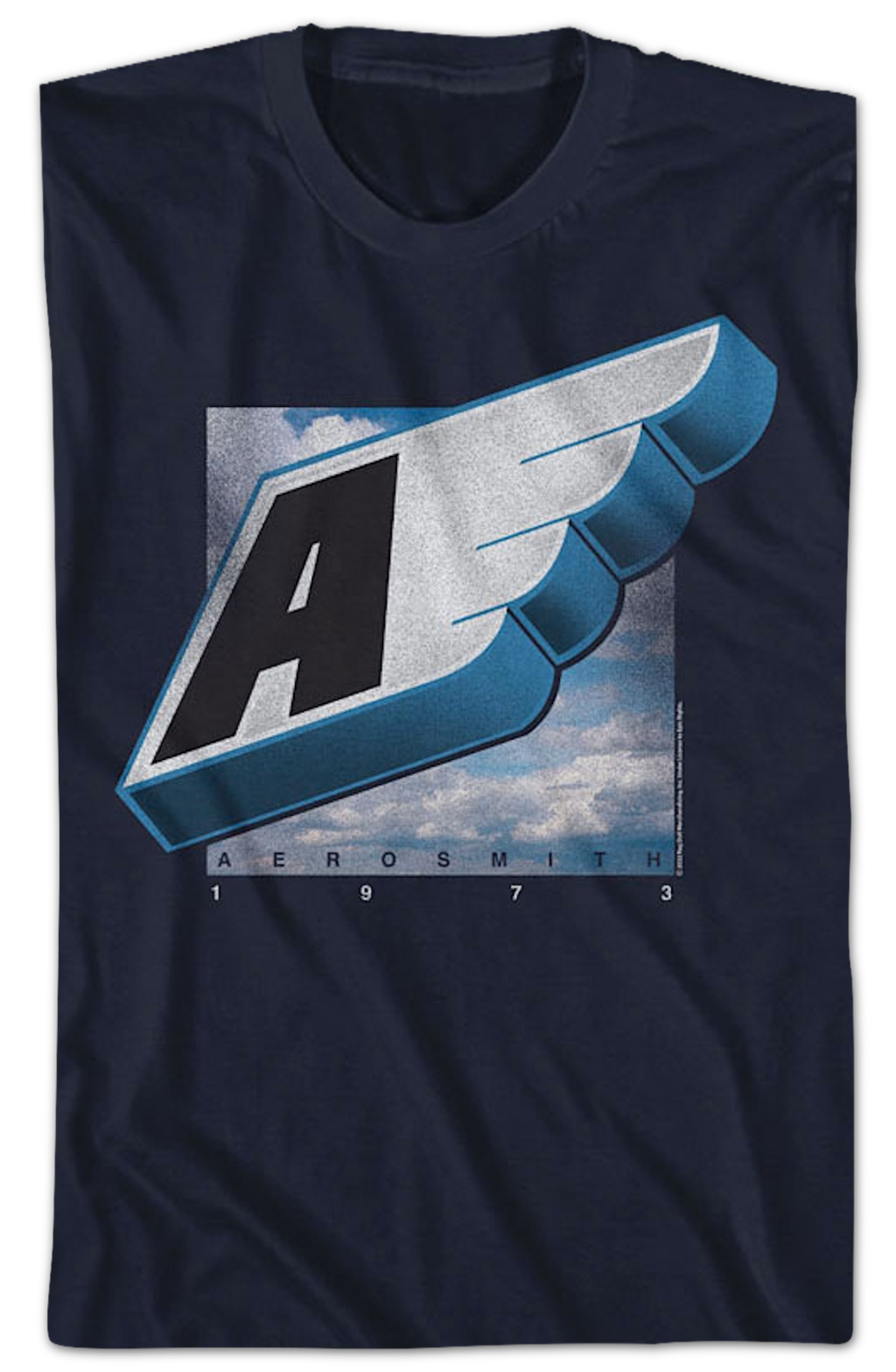 1973 Wing Aerosmith T-Shirt product image 2