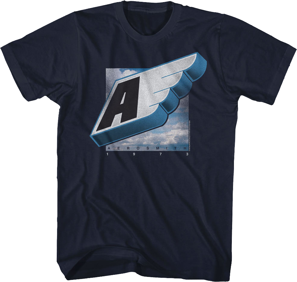 1973 Wing Aerosmith T-Shirt product image 1