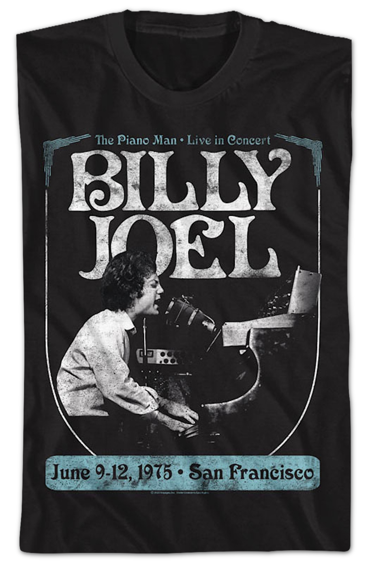 1975 Concert Billy Joel T-Shirt product image 2