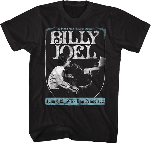 1975 Concert Billy Joel T-Shirt product image 1