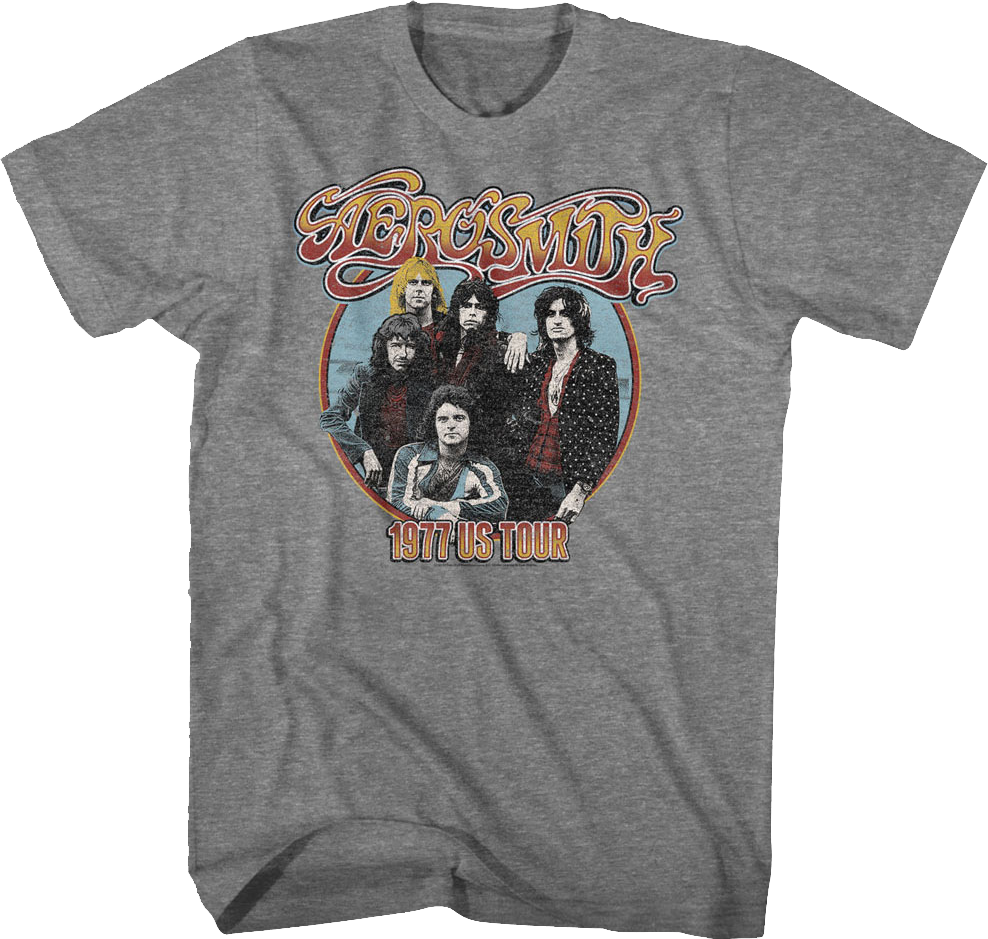 1977 US Tour Aerosmith T-Shirt product image 1