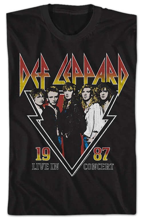 1987 Concert Def Leppard T-Shirt product image 2