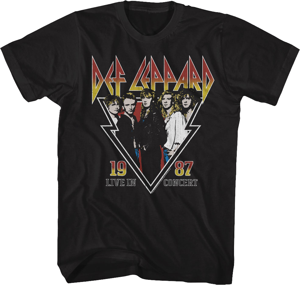 1987 Concert Def Leppard T-Shirt product image 1
