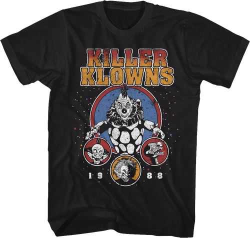 1988 Collage Killer Klowns From Outer Space T-Shirt product image 1