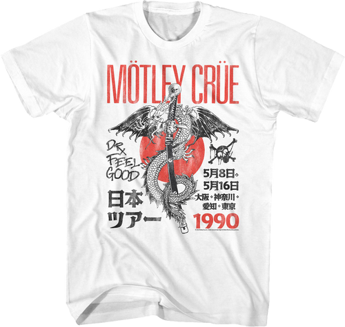 1990 Dr. Feelgood Tour Motley Crue T-Shirt product image 1