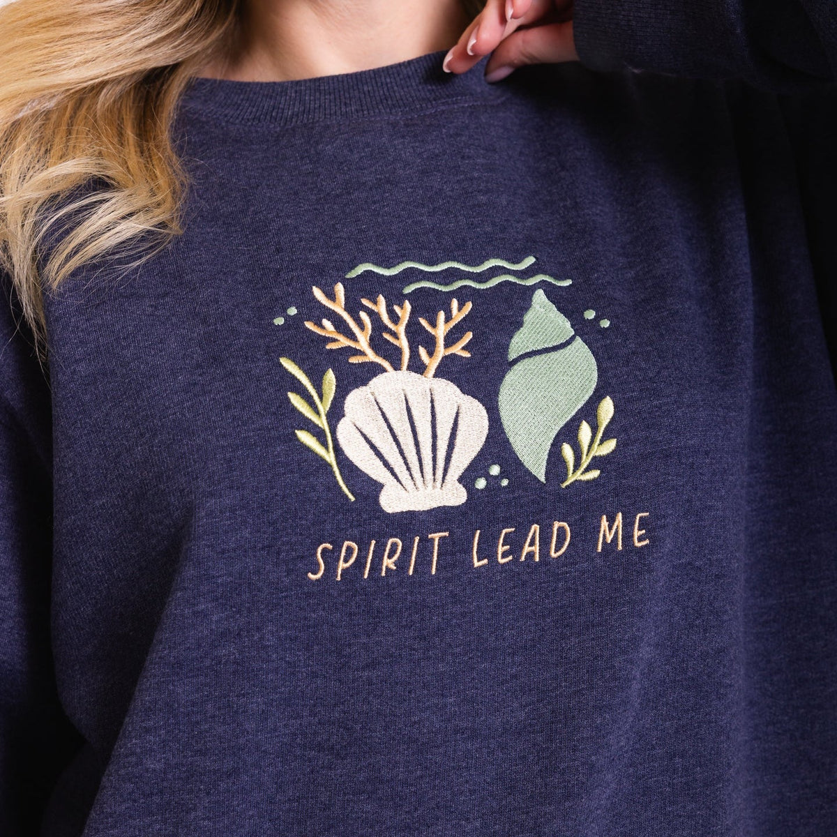 Spirit Lead Me Embroidered Crewneck Sweatshirt product image 3