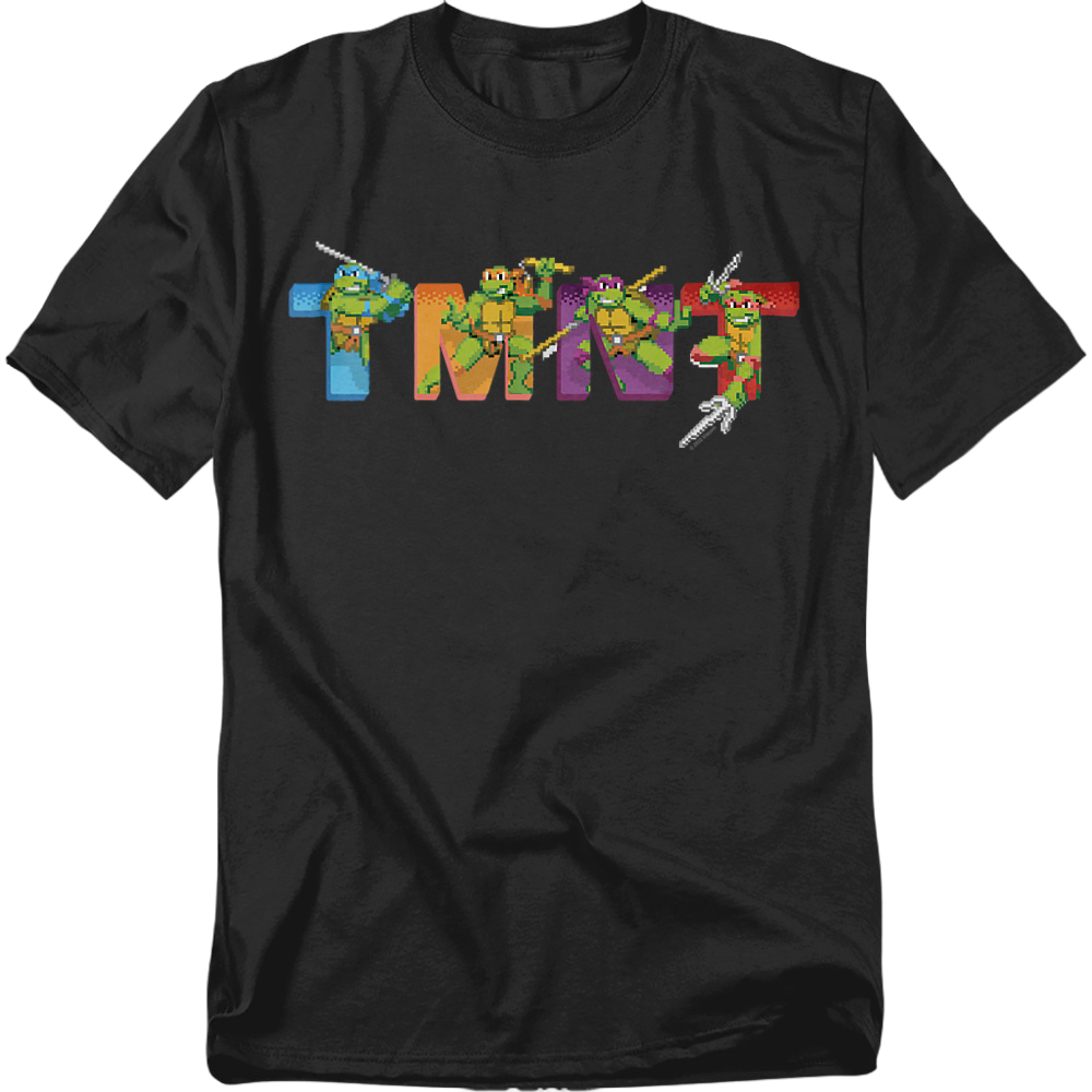 8-Bit Heroes Teenage Mutant Ninja Turtles T-Shirt product image 2