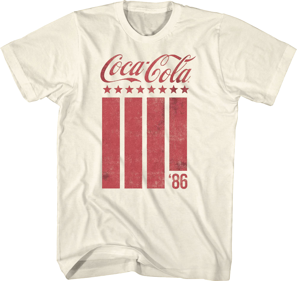 '86 Election Coca-Cola T-Shirt product image 1