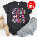 Its a Good Day For Learning Tee - Black Leopard - 15 product image 1