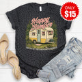 Happy Camper Tee - Black Leopard - 15 product image 1