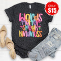 Words Matter Tee - Black Leopard - 15 product image 1