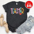 Teacher Tee - Black Leopard - 15 product image 1