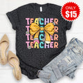 Teacher Tee - Black Leopard - 15 product image 1