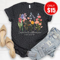 Wild Flowers Grow Tee - Black Leopard - 15 product image 1