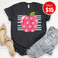 Teacher Apple Tee - Black Leopard - 15 product image 1