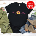 Stay Salty Hibiscus Tee - Black - 15 product image 1