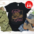Faith Over Fear Tee - Black - 15 product image 1