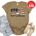 USA Labor Day Tee - Brown Leopard - 15 product image 1