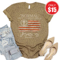 Normal Isn't Coming Back Tee - Brown Leopard - 15 product image 1