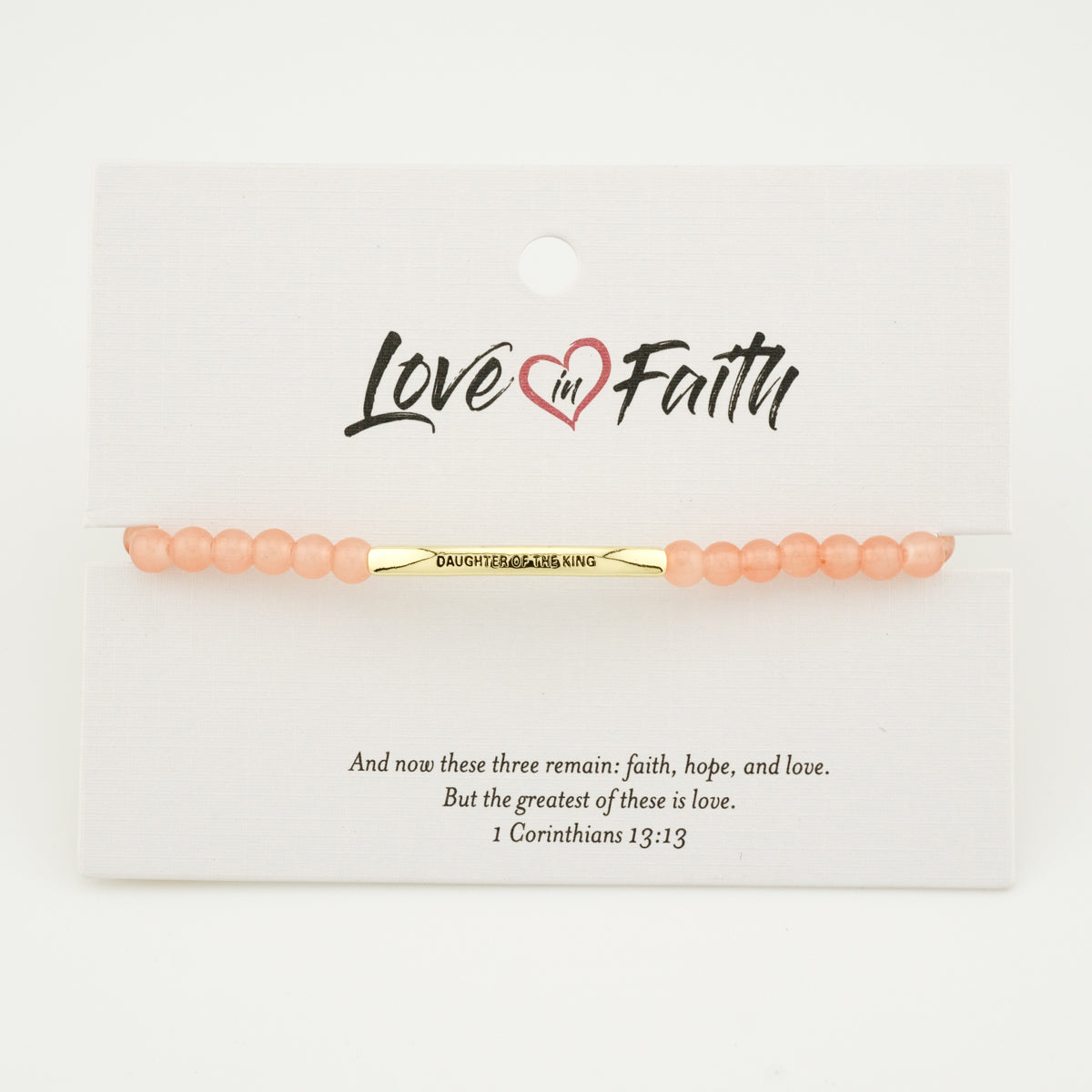 Daughter of the King Beaded Bracelet