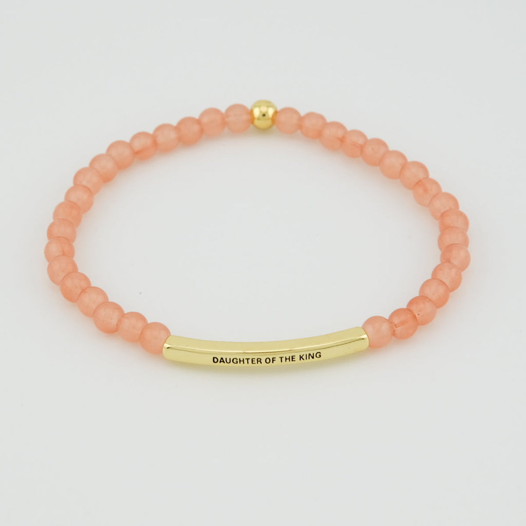 Daughter of the King Beaded Bracelet