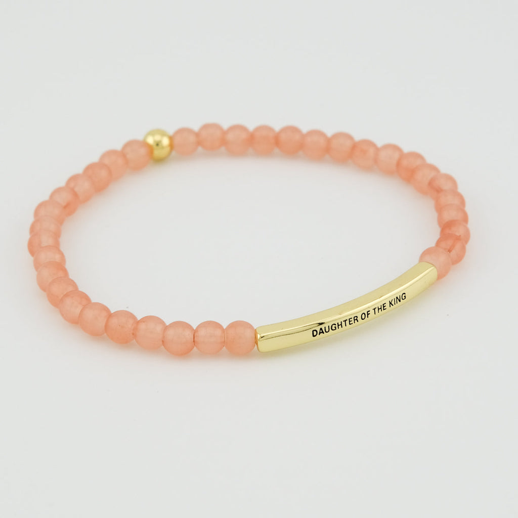 Daughter of the King Beaded Bracelet