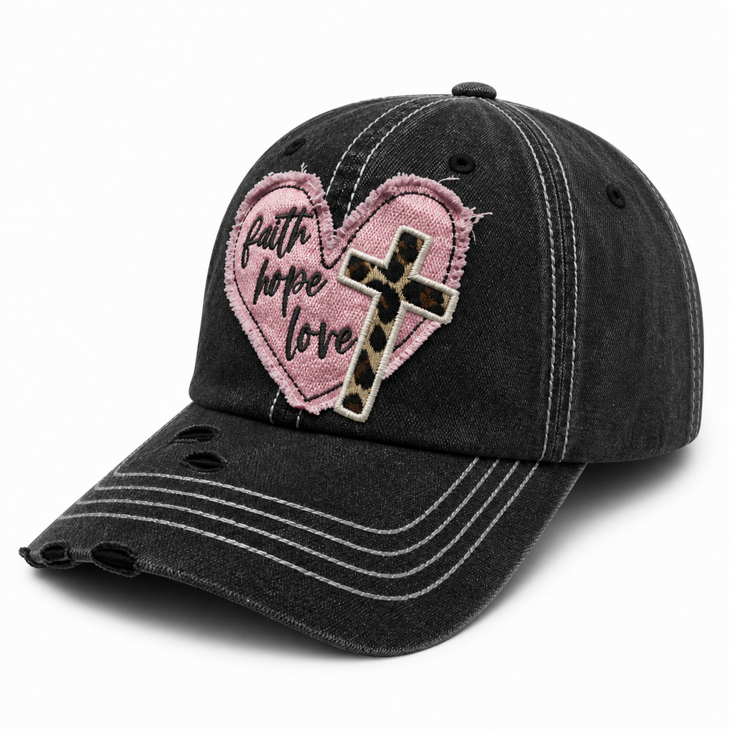 Faith Hope Love Hat