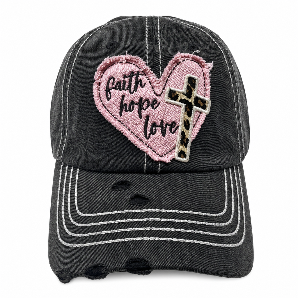 Faith Hope Love Hat