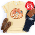 Pumpkin Tee - Heather French Vanilla - 15 product image 1
