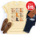 Fall Boots Tee - Heather French Vanilla - 15 product image 1