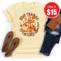 Give Thanks Tee - Heather French Vanilla - 15 product image 1