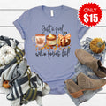 Just A Girl Tee - Heather Blue - 15 product image 1