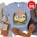 Happy Camper Tee - Heather Blue - 15 product image 1