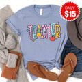 Teacher Tee - Heather Blue - 15 product image 1