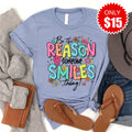 Be The Reason Tee - Heather Blue - 15 product image 1