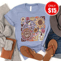 Created with a Purpose Tee - Heather Blue - 15 product image 1