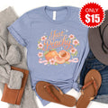 Just Peachy Tee - Heather Blue - 15 product image 1
