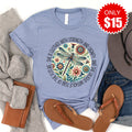 She Is Clothed With Strength Tee - Heather Blue - 15 product image 1
