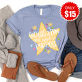 God Has A Plan Tee - Heather Blue - 15 product image 1