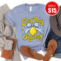 Easy Peasy Tee - Heather Blue - 15 product image 1