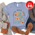 Faith Hope Love Tee - Heather Blue - 15 product image 1