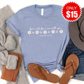 Fear Not Tee - Heather Blue - 15 product image 1