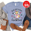 God's Got a Plan Tee - Heather Blue - 15 product image 1