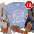 So Will I Tee - Heather Blue - 15 product image 1