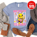 Bee Ready To Learn Tee - Heather Blue - 15 product image 1