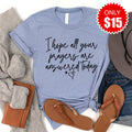 Prayers Tee - Heather Blue - 15 product image 1