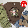 Jesus Thinks I'm a Delight Tee - Heather Brown - 15 product image 1