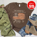 Normal Isn't Coming Back Tee - Heather Brown - 15 product image 1