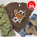 Football Tee - Heather Brown - 15 product image 1